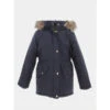 Blouson Parka Marlin Bleu Marine Fille - Name It