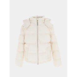 Doudoune à Capuche Ammagi écru Fille - Le Temps Des Cerises