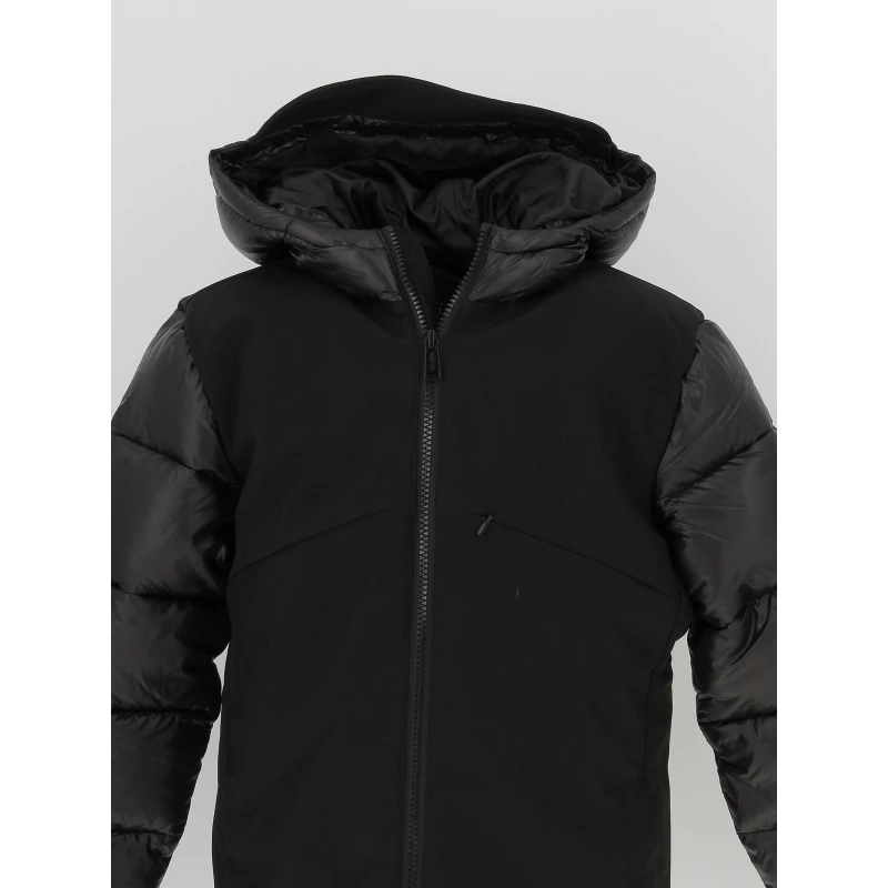 Doudoune à Capuche Hooded Padded Noir Enfant - Guess 4 Doudoune à Capuche Hooded Padded Noir Enfant - Guess – Image 4
