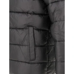 Doudoune à Capuche Uni Noir Enfant - Champion -ChicFit Boutique doudoune a capuche uni noir enfant champion 3