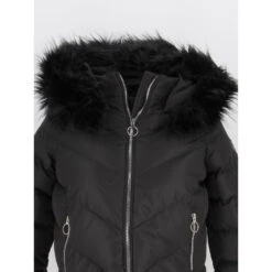 Doudoune Melinda Noir Fille - Deeluxe -ChicFit Boutique doudoune melinda noir fille deeluxe 2