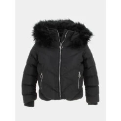 Doudoune Melinda Noir Fille - Deeluxe