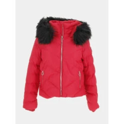 Doudoune Melinda Rouge Fille - Deeluxe