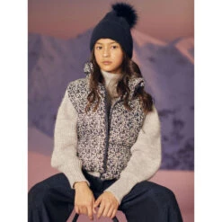 Doudoune Sans Manche Wynagi Bleu Fille - Le Temps Des Cerises -ChicFit Boutique doudoune sans manche wynagi bleu fille le temps des cerises 2