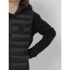 Doudoune Sans Manches Terry 2 Noir Fille - Teddy Smith -ChicFit Boutique doudoune sans manches terry 2 noir fille teddy smith 3