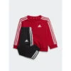 Ensemble De Survêtement 3 S Rouge Noir Enfant - Adidas
