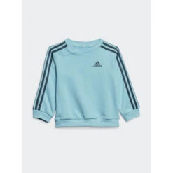 Ensemble De Survêtement 3S Sweat Bleu Enfant - Adidas -ChicFit Boutique ensemble de survetement 3s sweat bleu enfant adidas 2