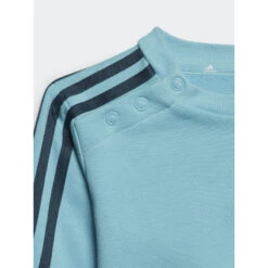 Ensemble De Survêtement 3S Sweat Bleu Enfant - Adidas -ChicFit Boutique ensemble de survetement 3s sweat bleu enfant adidas 3