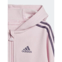 Ensemble De Survêtement Veste Zippé Rose Violet Enfant - Adidas -ChicFit Boutique ensemble de survetement veste zippe rose violet enfant adidas 3