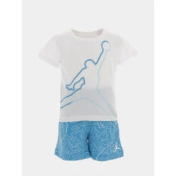 Ensemble Short Air Jump Bleu Enfant - Jordan
