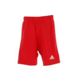Ensemble Short T-shirt Big Logo Rouge Noir Enfant - Adidas -ChicFit Boutique ensemble short t shirt big logo rouge noir enfant adidas 3
