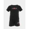Ensemble Short T-shirt Logo Classique Noir Enfant - Jordan