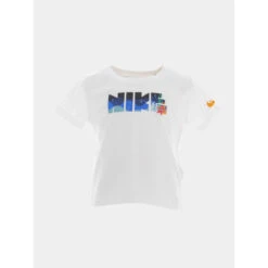 Ensemble Short T-shirt Nsw Coral Blanc Orange Enfant - Nike -ChicFit Boutique ensemble short t shirt nsw coral blanc orange enfant nike 3