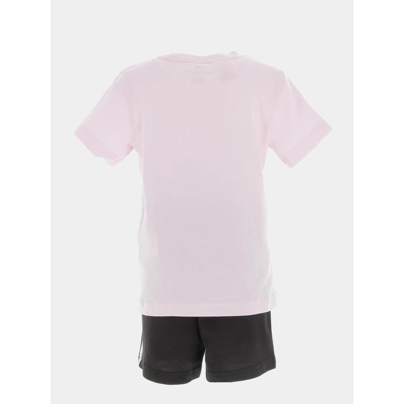 Ensemble Sport T-shirt Short Rose Fille - Adidas 2 Ensemble Sport T-shirt Short Rose Fille - Adidas – Image 2