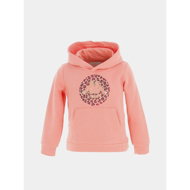 Ensemble Sweat + Jogging Secile Noir Rose Enfant - Kappa 3 Ensemble Sweat + Jogging Secile Noir Rose Enfant - Kappa – Image 3