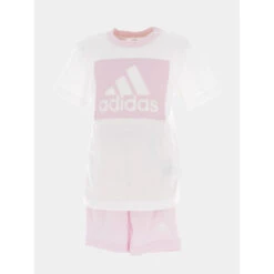Ensemble T-shirt Short Rose Fille - Adidas