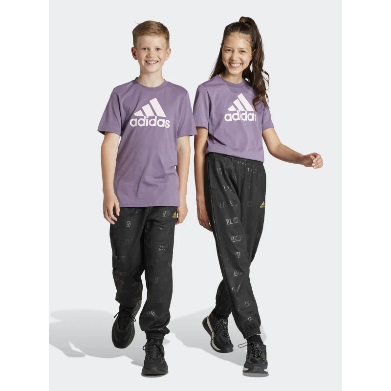 Jogging Brand Love Multi-logo Noir Enfant - Adidas 2 Jogging Brand Love Multi-logo Noir Enfant - Adidas – Image 2