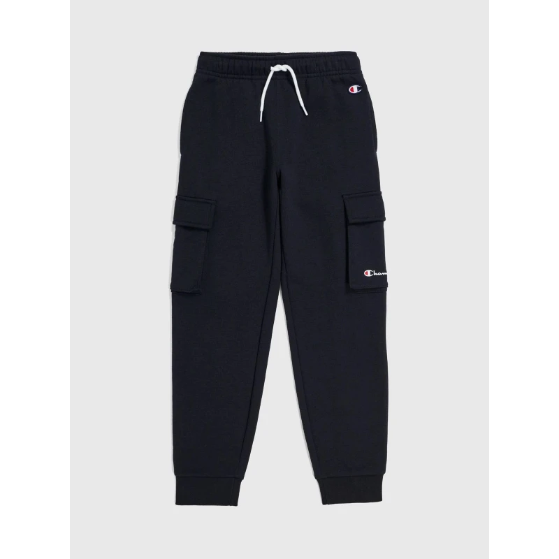 Jogging Cargo Uni Rib Cuff Noir Enfant - Champion 1 Jogging Cargo Uni Rib Cuff Noir Enfant - Champion