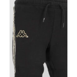 Jogging De Sport Bts Bellia Noir Fille - Kappa -ChicFit Boutique jogging de sport bts bellia noir fille kappa 3