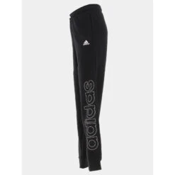 Jogging De Sport Slim Fit Linear Noir Fille - Adidas -ChicFit Boutique jogging de sport slim fit linear noir fille adidas 2