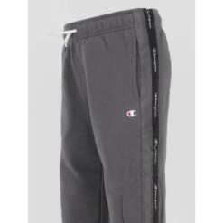 Jogging Rib Cuff Bande Logo Gris Enfant - Champion -ChicFit Boutique jogging rib cuff bande logo gris enfant champion 3