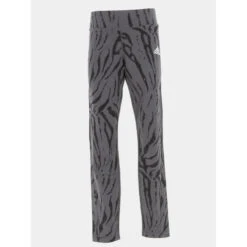 Legging De Sport Fi Aop Gris Fille - Adidas