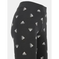 Legging De Sport Moulant Noir Fille - Adidas -ChicFit Boutique legging de sport moulant noir fille adidas 3