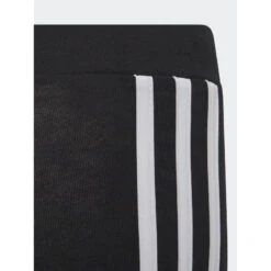 Legging élastique 3s Tight Basique Blanc Noir Enfant - Adidas -ChicFit Boutique legging elastique 3s tight basique blanc noir enfant adidas 2