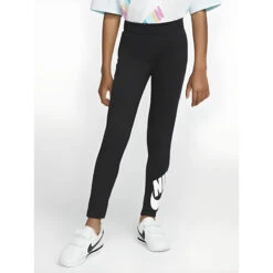 Legging Sportswear Logo Noir Fille - Nike