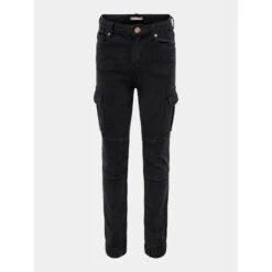 Pantalon Cargo Missouri Regular Life Noir Fille - Only