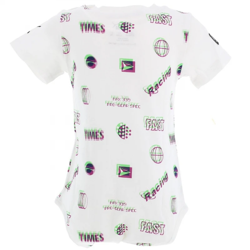 Set Body + T-shirt Motorsport Formula One Gris Bébé - Puma 5 Set Body + T-shirt Motorsport Formula One Gris Bébé - Puma – Image 5