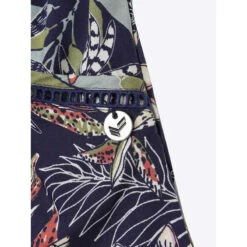 Short Fluide à Fleurs Fame Bleu Marine Fille - Kaporal -ChicFit Boutique short fluide a fleurs fame bleu marine fille kaporal 2