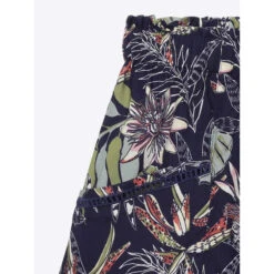 Short Fluide à Fleurs Fame Bleu Marine Fille - Kaporal -ChicFit Boutique short fluide a fleurs fame bleu marine fille kaporal 3