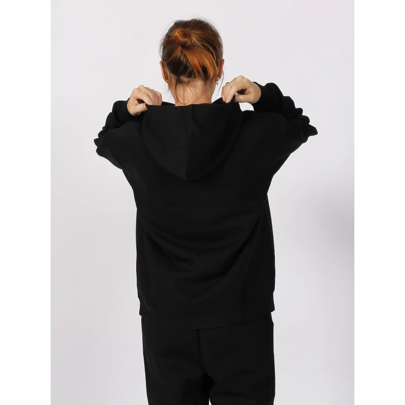 Sweat à Capuche Alyson Badge Noir Enfant - Teddy Smith 2 Sweat à Capuche Alyson Badge Noir Enfant - Teddy Smith – Image 2