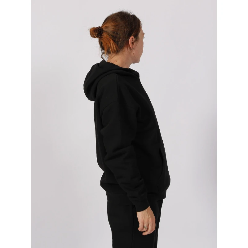 Sweat à Capuche Alyson Badge Noir Enfant - Teddy Smith 3 Sweat à Capuche Alyson Badge Noir Enfant - Teddy Smith – Image 3