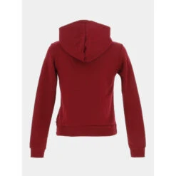 Sweat à Capuche Bordeaux Fille - Le Temps Des Cerises -ChicFit Boutique sweat a capuche bordeaux fille le temps des cerises 2