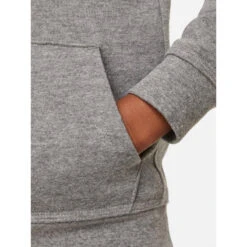 Sweat à Capuche Club Hbr Gris Chiné Enfant - Nike -ChicFit Boutique sweat a capuche club hbr gris chine enfant nike 3
