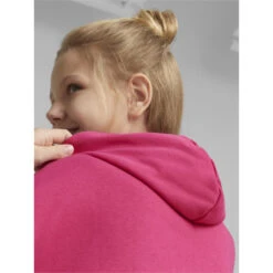 Sweat à Capuche Colorblock Cat Rose Fille - Puma -ChicFit Boutique sweat a capuche colorblock cat rose fille puma 3