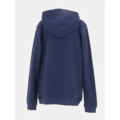 Devant -ChicFit Boutique sweat a capuche core line bleu marine enfant guess 1