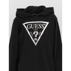 Sweat à Capuche Core Line Noir Enfant - Guess 8 Sweat à Capuche Core Line Noir Enfant - Guess -ChicFit Boutique sweat a capuche core line noir enfant guess 3