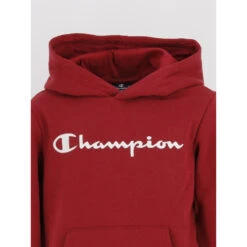 Sweat à Capuche Hooded Bordeaux Enfant - Champion -ChicFit Boutique sweat a capuche hooded bordeaux enfant champion 2