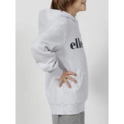 Sweat à Capuche Jero Gris Chiné Enfant - Ellesse -ChicFit Boutique sweat a capuche jero gris chine enfant ellesse 2