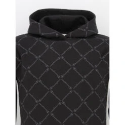Sweat à Capuche Logo Hooded Noir Enfant - Champion -ChicFit Boutique sweat a capuche logo hooded noir enfant champion 3