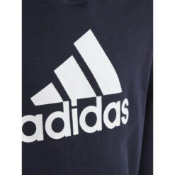 Sweat à Capuche Logo Imprimé Bleu Marine Enfant - Adidas -ChicFit Boutique sweat a capuche logo imprime bleu marine enfant adidas 2