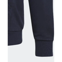 Sweat à Capuche Logo Imprimé Bleu Marine Enfant - Adidas -ChicFit Boutique sweat a capuche logo imprime bleu marine enfant adidas 3