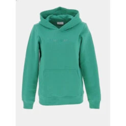 Sweat à Capuche New Soly Vert Fille - Teddy Smith