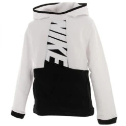 Sweat à Capuche Nsw Amplify Blanc/noir Enfant - Nike
