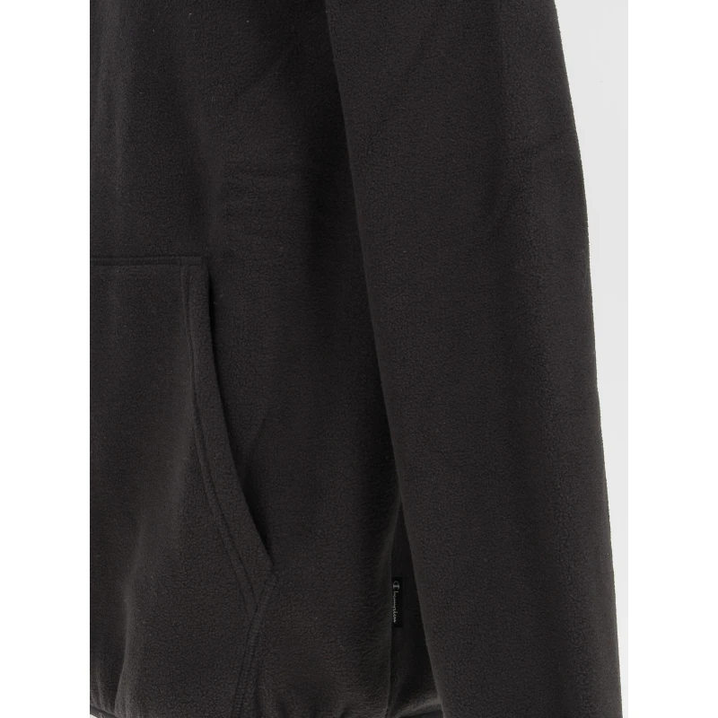 Sweat à Capuche Polaire Noir Enfant - Champion 4 Sweat à Capuche Polaire Noir Enfant - Champion – Image 4