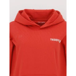 Sweat à Capuche Required Rouge Fille - Teddy Smith -ChicFit Boutique sweat a capuche required rouge fille teddy smith 2