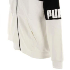 Sweat à Capuche Zippé Power Noir/blanc Enfant - Puma 8 Sweat à Capuche Zippé Power Noir/blanc Enfant - Puma -ChicFit Boutique sweat a capuche zippe power noirblanc enfant puma 3